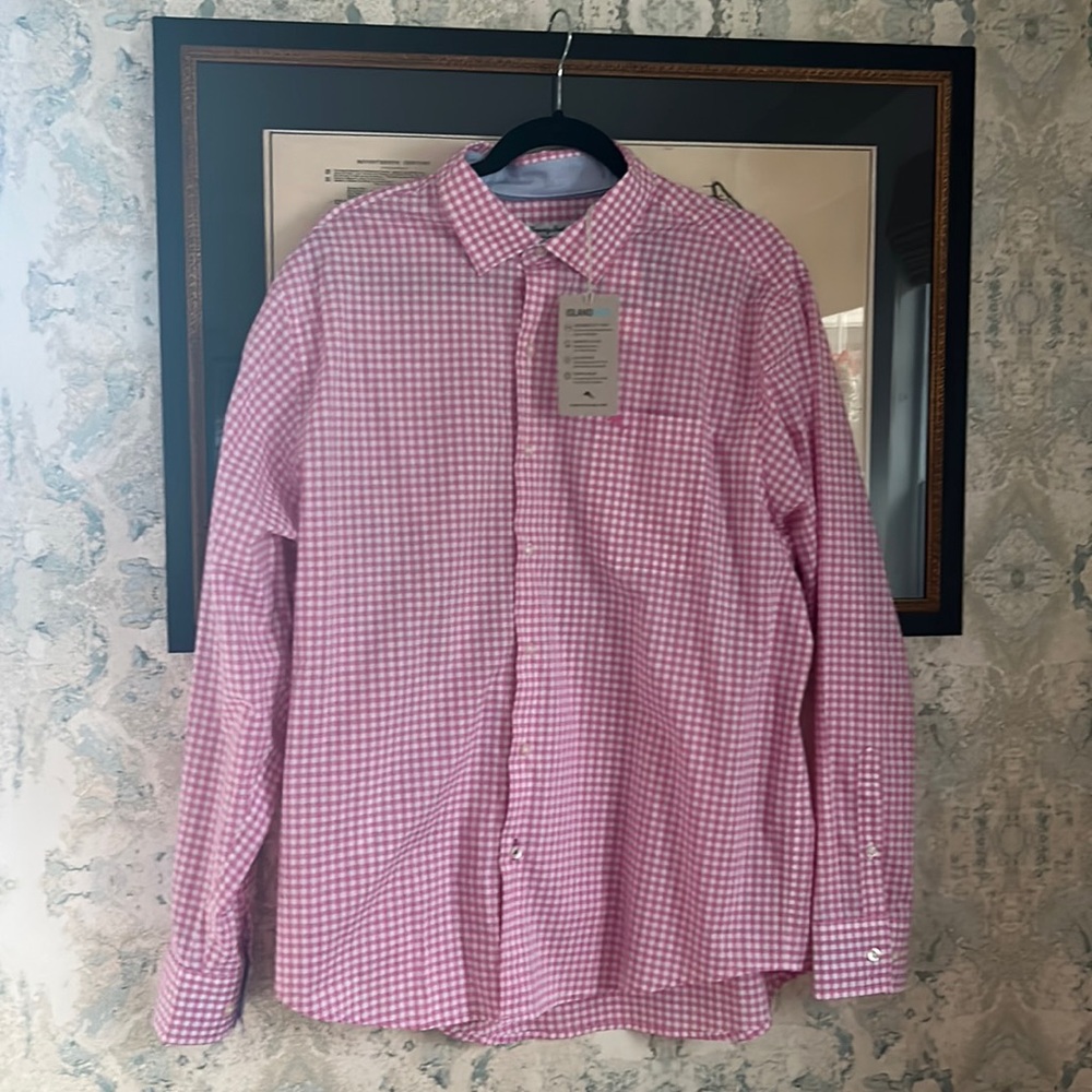 Large men’s Tommy Bahama button down